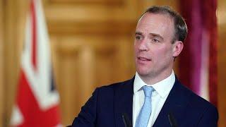 Watch again:  Dominic Raab updates UK about coronavirus as Boris Johnson remains in intensive care