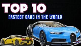 Top 10 fastest cars in the world (2020)