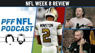 PFF NFL Podcast: 2021 NFL Week 8 Review | PFF