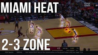 Miami Heat 2-3 Zone Defense | Film Room