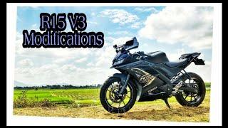 Yamaha R15 V3 Budget Modifications with prices ! | TOP 10 R15 V3 MODIFICATIONS!