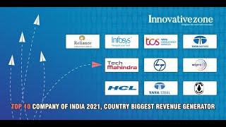 Top 10 company in India 2021 | Top 10 company of India : Country Biggest revenue generator | #short