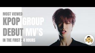 [TOP 10] MOST VIEWED K-POP GROUP DEBUT MV'S IN THE FIRST 24 HOURS | Elektric