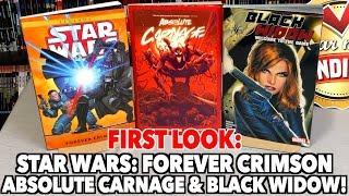 FIRST LOOK: Star Wars Legends: Forever Crimson, Absolute Carnage & Black Widow: Welcome to the Game