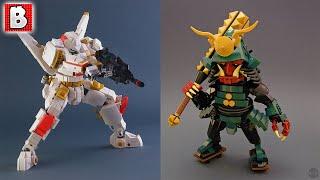 Gundam vs. Samurai Custom LEGO Builds | TOP 10 MOCs