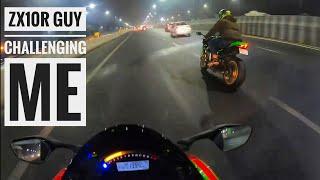 ZX10R Guy Challenging Me 