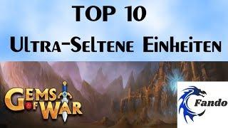 Gems of War deutsch  TOP 10 Ultra Selten Einheiten   Guide Tipps und Tricks für Anfänger und Mittels