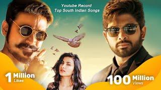 Youtube Record - Top South Indian Songs: 1 Million Liked and 100 Million Views #Record #AlluArjun