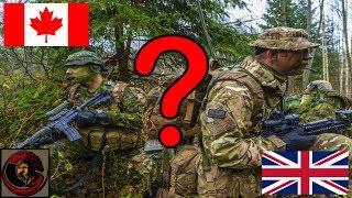 What are the Differences between the Canadian Army and the British Army?