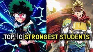 Top 10 Strongest Students At U.A High School in My Hero Academia, Ranked