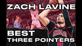 ZACH LAVINE'S BEST THREE-POINTERS OF THE SEASON | Chicago Bulls