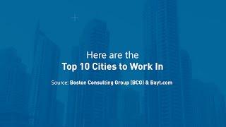 Top 10 Cities to Work In