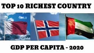 Top 10 Richest Country In The World | GDP Per Capita | Fantastic 10's |