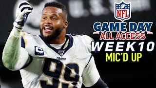 NFL Week 10 Mic'd Up, “This is not good for my blood pressure!” | Game Day All Access