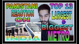 Pakistani Reaction On | Top 13 operational system Metro in India | 2019 | By Raja Reacts