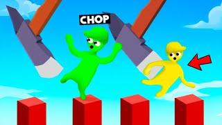 DODGE THE EXTREME OBSTACLE PARKOUR RACE WITH CHOP