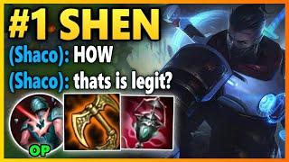 HOW CAN SHEN WIN THESE FIGHTS? THIS DAMAGE IS UNBALANCED Season 10 Shen Gameplay | League of Legends