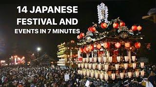 14 Japanese Festivals and Events that you should visit once in your life