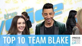 TOP 10 Team Blake Shelton with Kat Hammock Ricky Duran