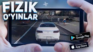 TOP10 ANDROID VA iOS UCHUN FIZIK O'YINLAR (+yuklash manzillari bilan birga)