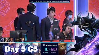 TL vs MCX | Day 5 Group A S10 LoL Worlds 2020 | Team Liquid vs Machi Esports - Groups full game