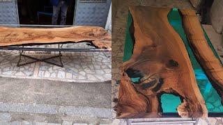 TOP 10 INCREDIBLE AND BEST DIY Ideas river table from Epoxy Resin - Resin ART