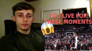 British Soccer fan reacts to Basketball - NBA HYPED BUZZER BEATER LOUDEST CROWD REACTIONS