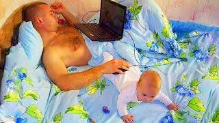 Hilarious Dads - Funny Baby And Daddy