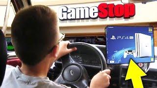 Kid steals parents car to buy PS4 from gamestop (MUST WATCH!)