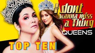 TOP 10: I Don't Wanna Miss A Thing | Filipino Female Artists