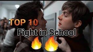 Top 10 school fights scnes#@