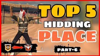 Top 5 Secret Place Free Fire || Part-6 Free Fire- 4G Gamers