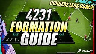 FIFA 20 HOW TO USE 4231 POST PATCH! 4231 BEST CUSTOM TACTICS/INSTRUCTIONS FIFA 20 ULTIMATE TEAM 4231