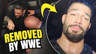 Roman Reigns Kept SILENT After WWE Erases Him From HISTORY! (Roman Reigns VS WWE)
