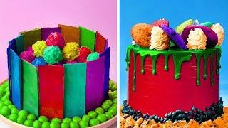 Top 10 Indulgent Colorful Cake Decorating Ideas | Amazing Chocolate Cake Decorating Recipes