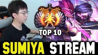 SUMIYA vs China Top-10 MMR TA | Sumiya Invoker Stream Moment #1123