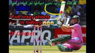 TOP 10 CRAZY SHOTS IN CRICKET HISTORY (CRICKET NEWS)