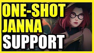 THIS *NEW* JANNA BUILD IS SURPRISINGLY OP! | DARK HARVEST JANNA SUPPORT SEASON 10