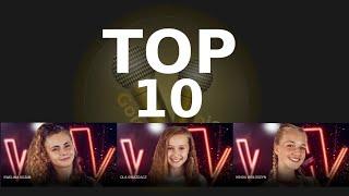 The voice kids 3 - Top 10 po programie.
