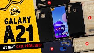 Samsung Galaxy A21 Best Cases - We Have Some Problems!