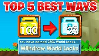 Top 5 Best Way To Get Rich in Growtopia (Growtopia How To Profit With 1 DL)