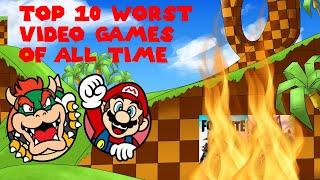 Top 10 Worst Video Games Of All Time (Ft: The Doctor Of Nintendo)