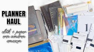 HUGE Planner Haul: Cloth & Paper + Erin Condren + Amazon | At Home With Quita