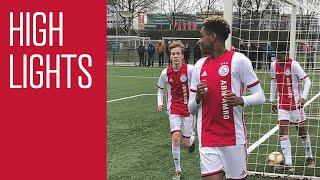 Highlights Ajax O16 - FC Utrecht O16 | Kampioenspoule