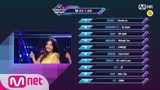 What are the TOP10 Songs in 2nd week of January? M COUNTDOWN 200109 EP.648