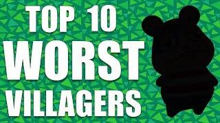 The Top 10 WORST Villagers in Animal Crossing | NintenTalk