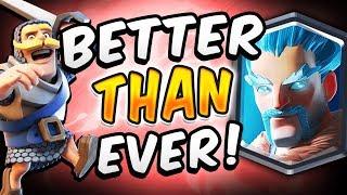 KNIGHT GOT BUFFED! BEST CONTROL DECK FOR NEW META! — Clash Royale