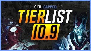 NEW Patch 10.9 TIER LIST - League of Legends Guide