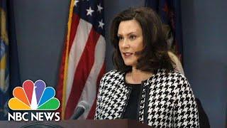 Live: Michigan Gov. Whitmer Gives Update On Coronavirus Response | NBC News