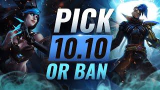 OP PICK or BAN: BEST Builds For EVERY Role - League of Legends Patch 10.10